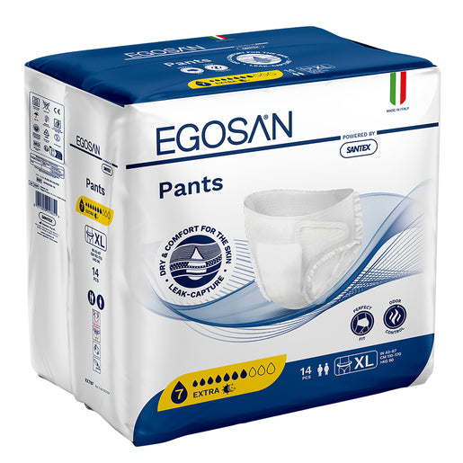 Egosan Adult Pull Up Pants Extra - Value Bundle -56s - XL