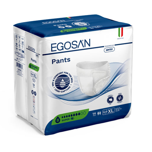 Egosan Adult All In-One Pull Up Diaper Super 14 Value Pack-56ps - XL