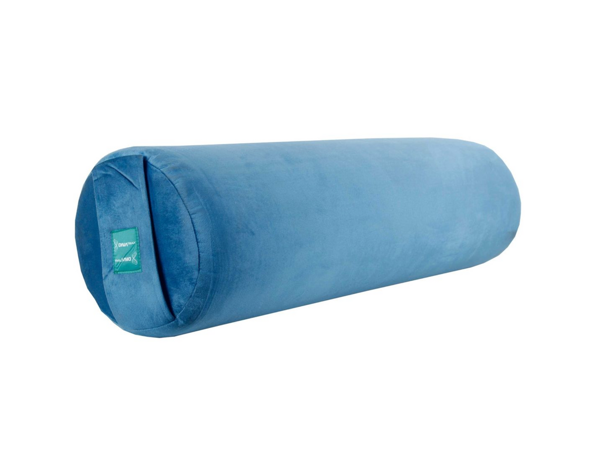 DNA Trax Premium Long Round Yoga Bolsters - Blue