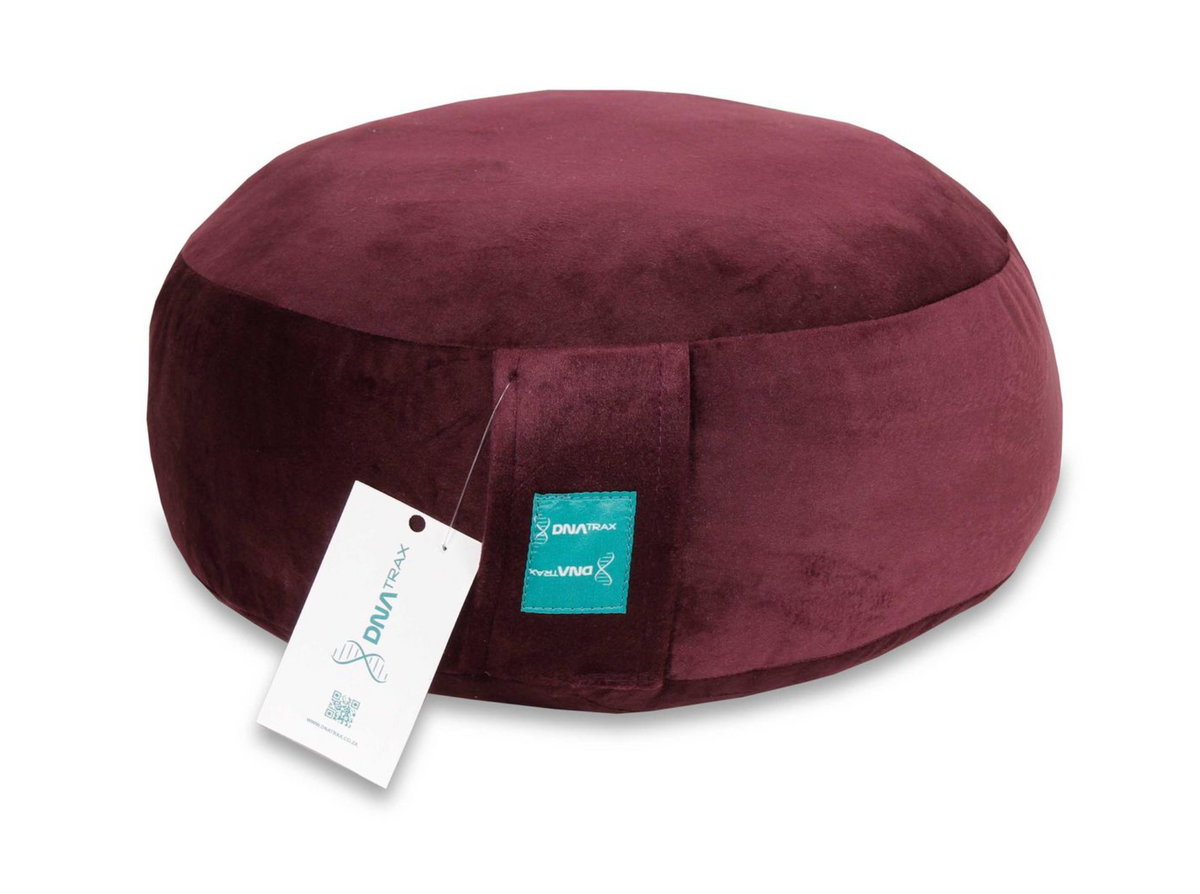 Premium Round Meditation Yoga Cushion - Purple